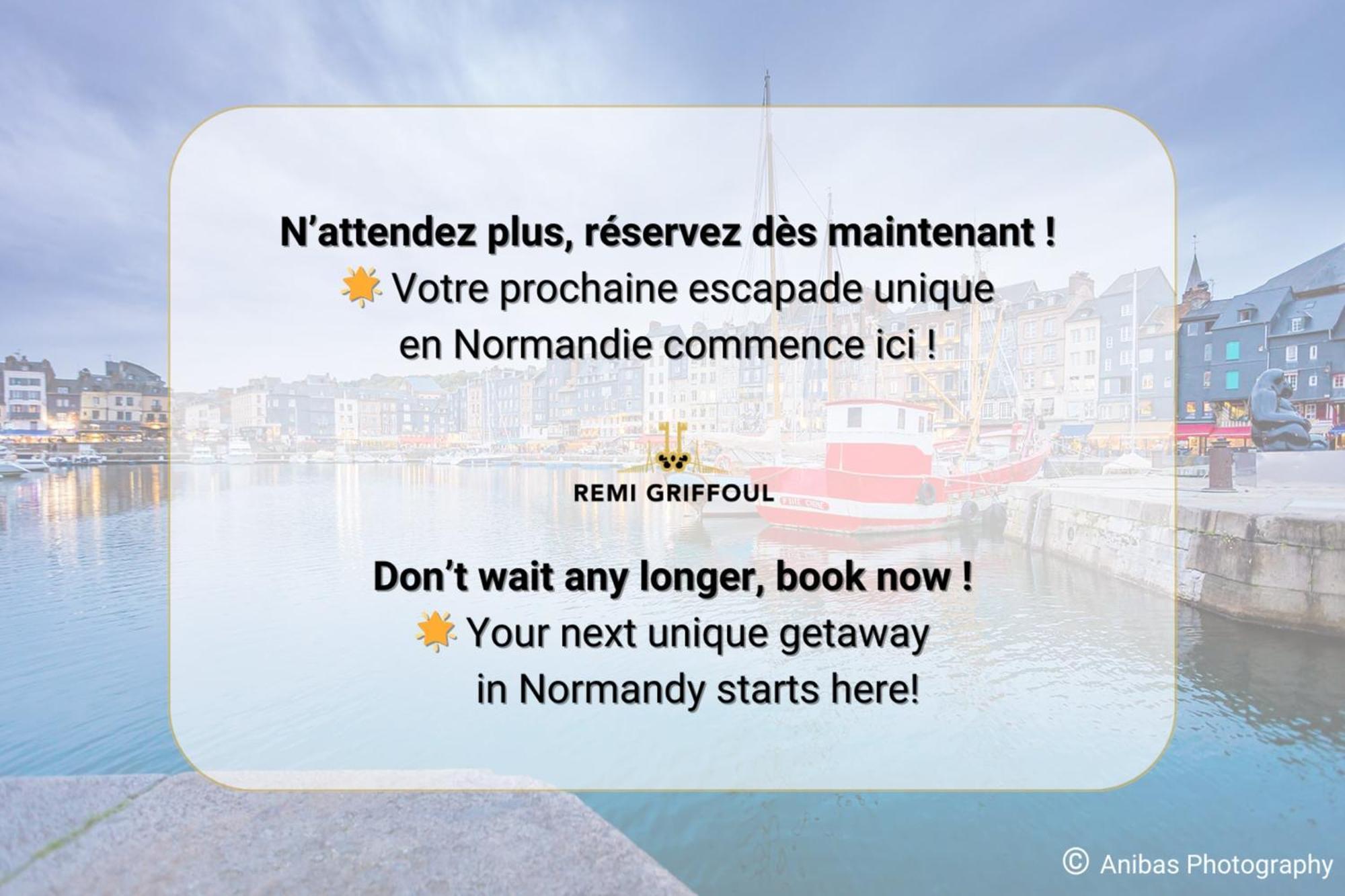 Le Manoir Des Embruns 14P - Location N1- Terrace- Public Parking 2 Min Villa Honfleur Exterior photo